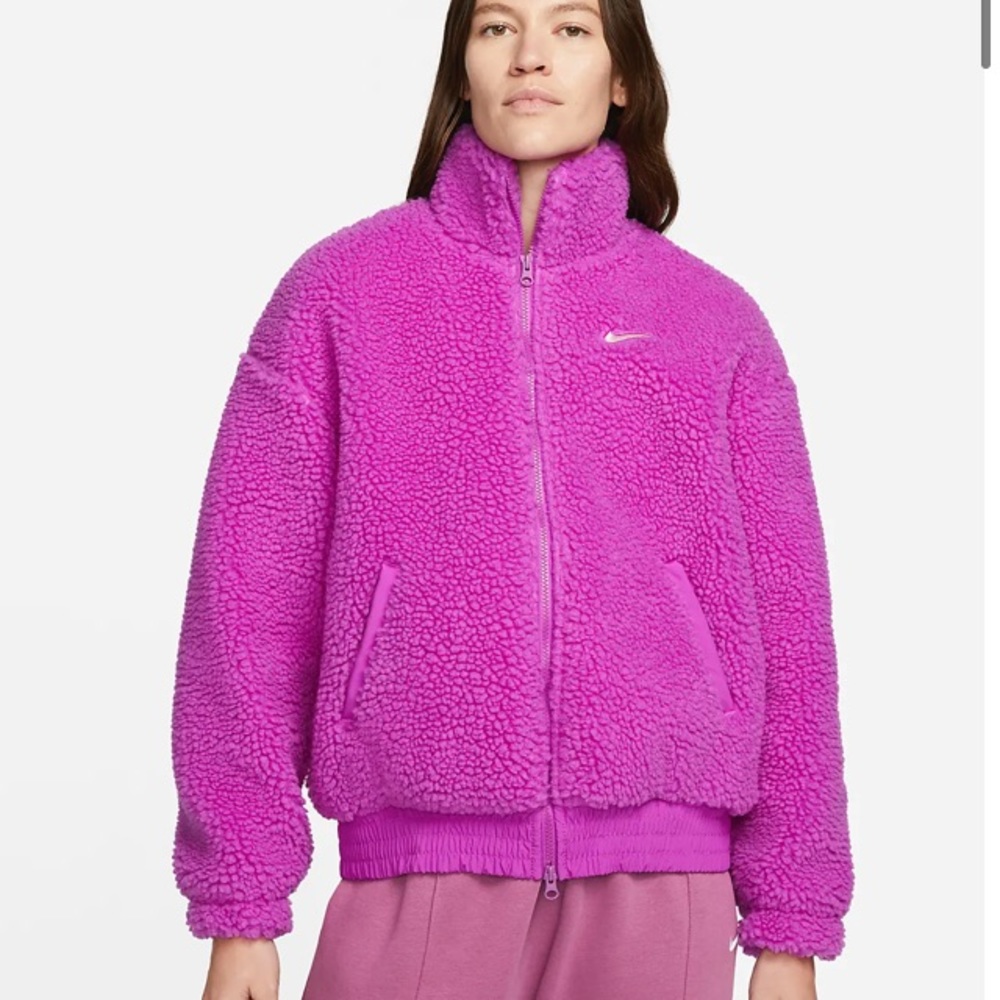 Women’s Nike Sportswear Swoosh Plush Jacket